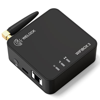 Welock Smart Lock Wifibox für Home -Fern -Entsperren und Verbindung mit Alexa WiFi Gateway
