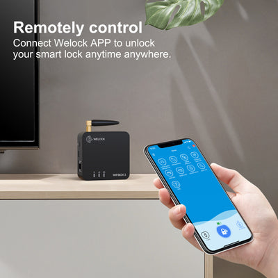 Welock Smart Lock Wifibox para desbloqueo y conexión remota del hogar con Alexa Wifi Gateway