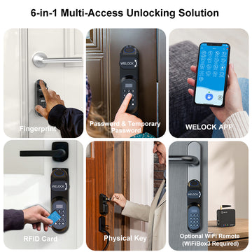 WELOCK Smart Lock U81 Electronic Door Lock Cylinder 3