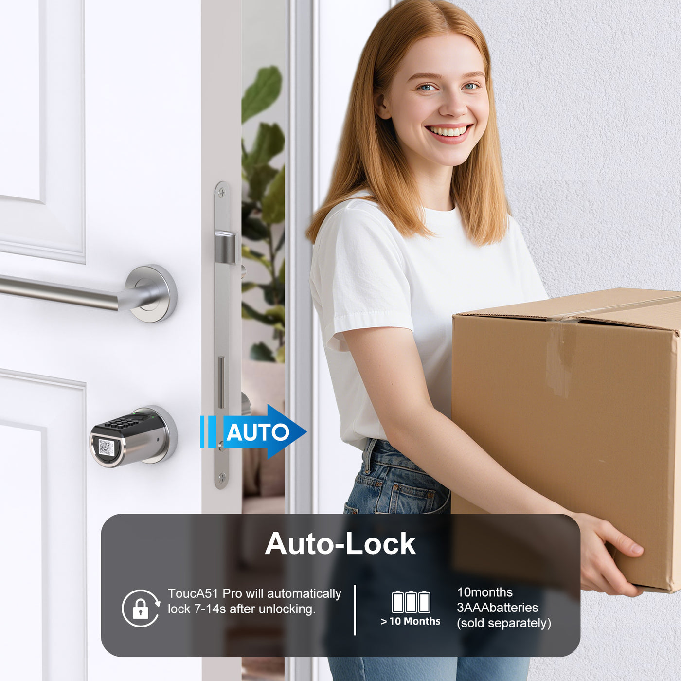 WELOCK Smart Lock ToucA51 Pro Smart Cylinder