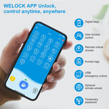 WELOCK Smart Lock ToucA51 Pro Smart Cylinder 4