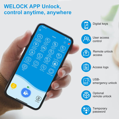 WELOCK Smart Lock ToucA51 Pro Smart Cylinder