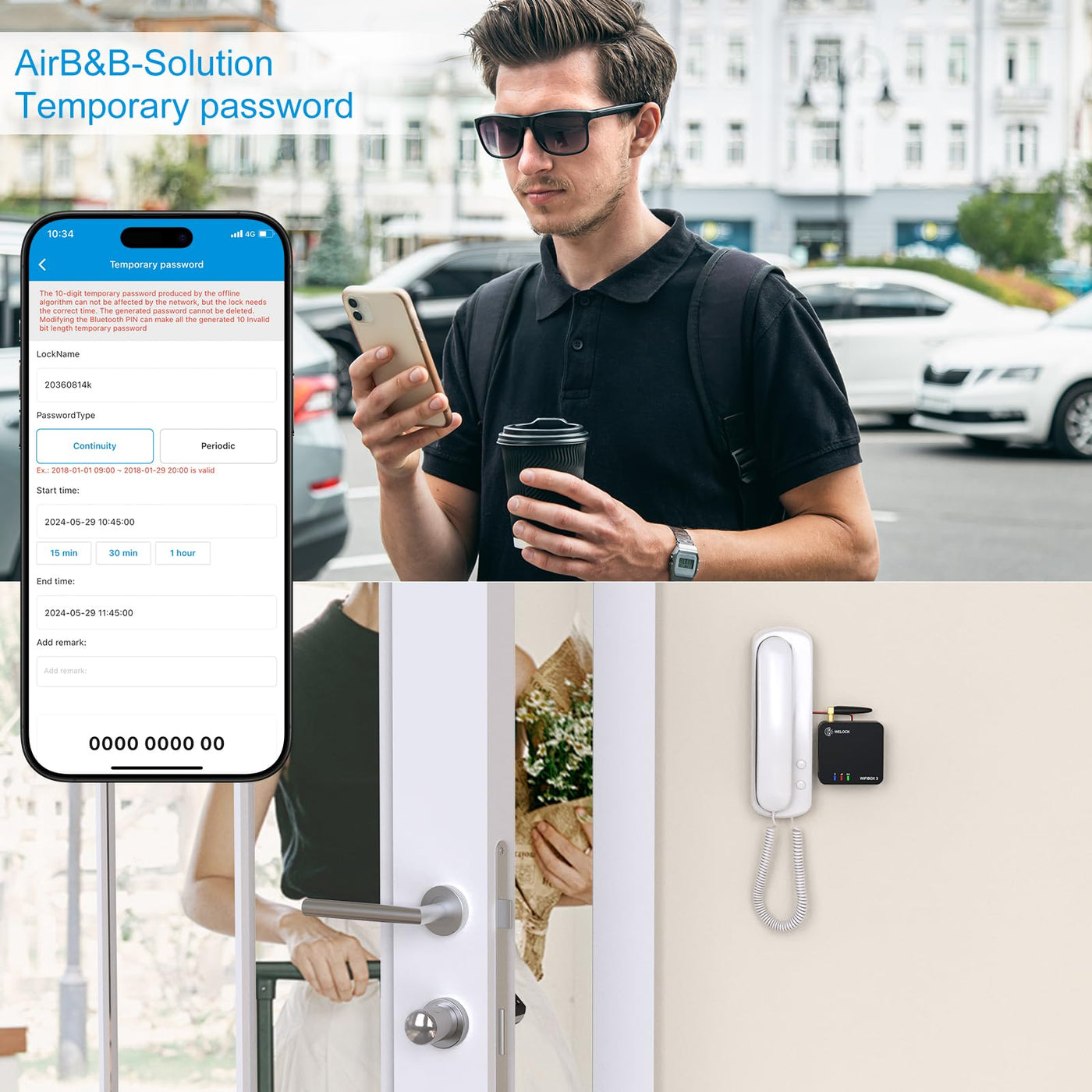 WELOCK Smart Lock ToucA51 Pro Smart Cylinder