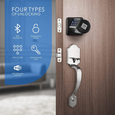 Welock WiFi Smart Lock Deadbolt with Keypad for Front Door Apartment PCB34 - WELOCK