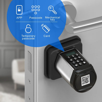 Welock WiFi Smart Lock Door Knob with Keypad for Bedroom Office PCB28 - WELOCK